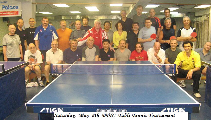 All Players of Saturday May 8th BTTC Tournament.